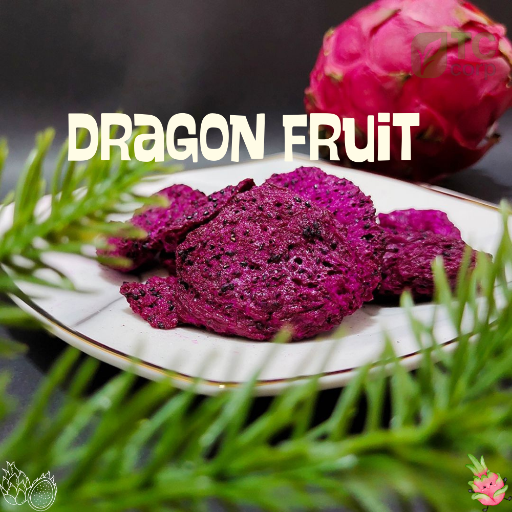Freeze-Dried Dragon Fruit